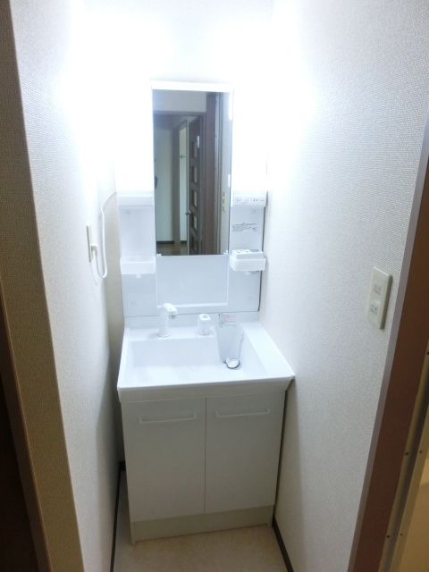 【佐倉市上座のマンションの洗面設備】
