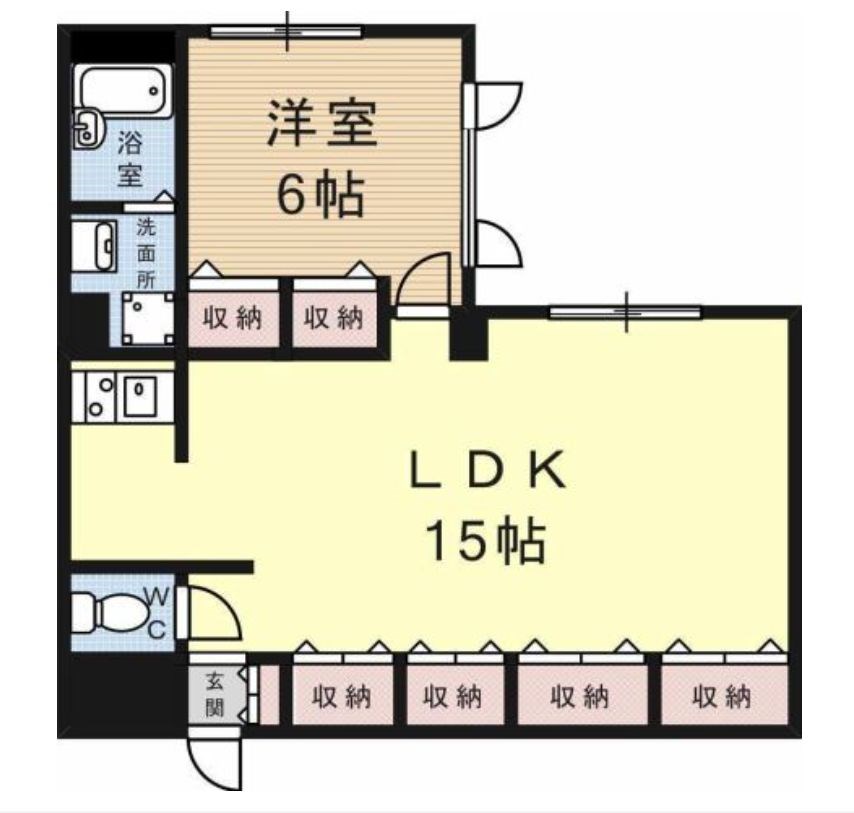 烏丸アネックスの間取り