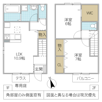 ベル・アジュール II B棟の間取り