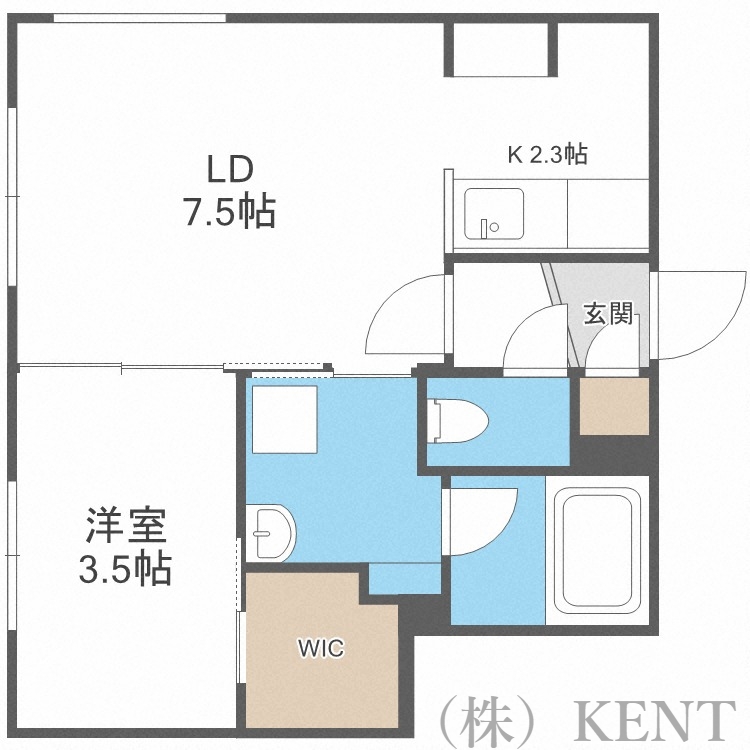 ａｎｇｅｌｏｔ　Ｎｉｓｈｉｎｏ　１－２の間取り