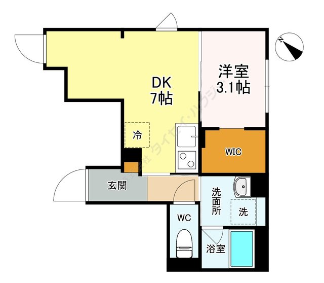 デュオメゾン横浜の間取り