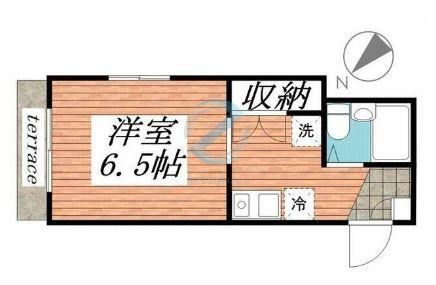 江戸川区西葛西のマンションの間取り