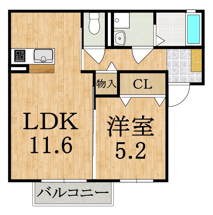 プルミエール　ケイトの間取り