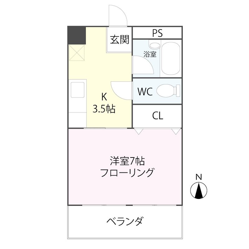 フォレスト三笠の間取り