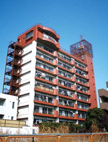 練馬区豊玉北のマンションの建物外観