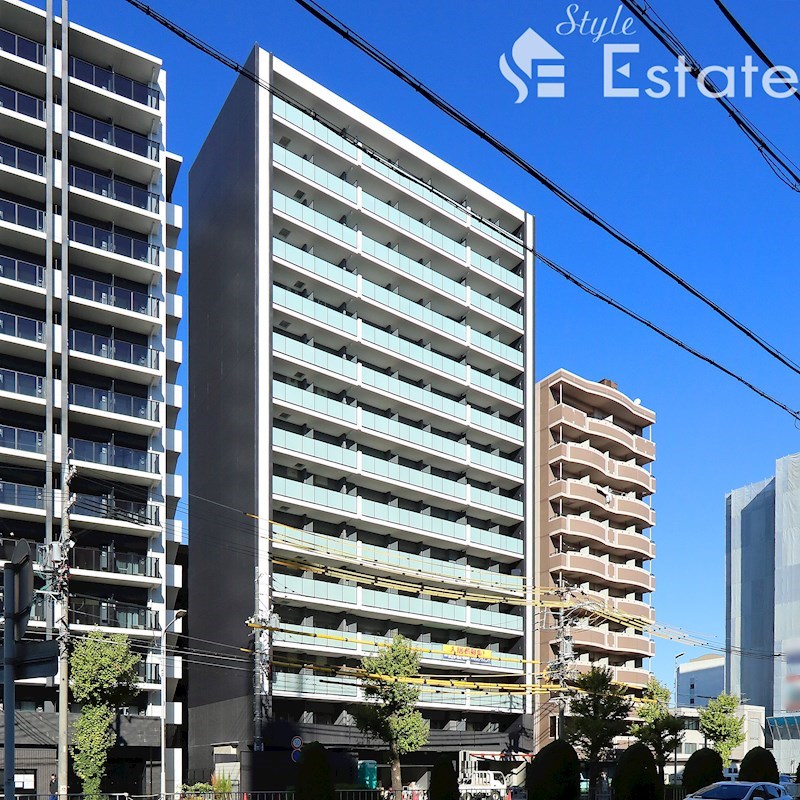 【名古屋市中村区名駅南のマンションの建物外観】