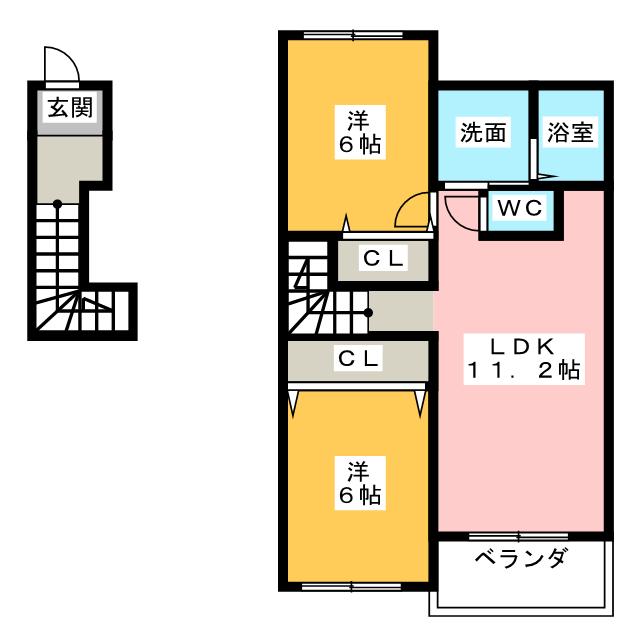 サン・ブローテ丹後の間取り