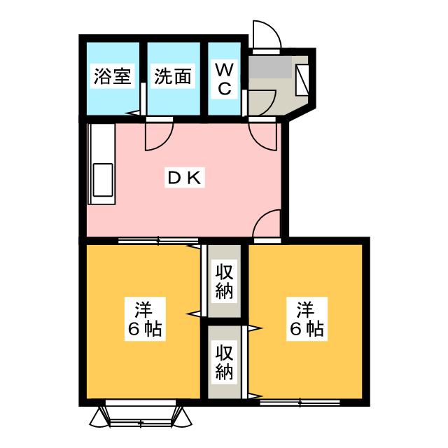 メゾンドールIＡの間取り