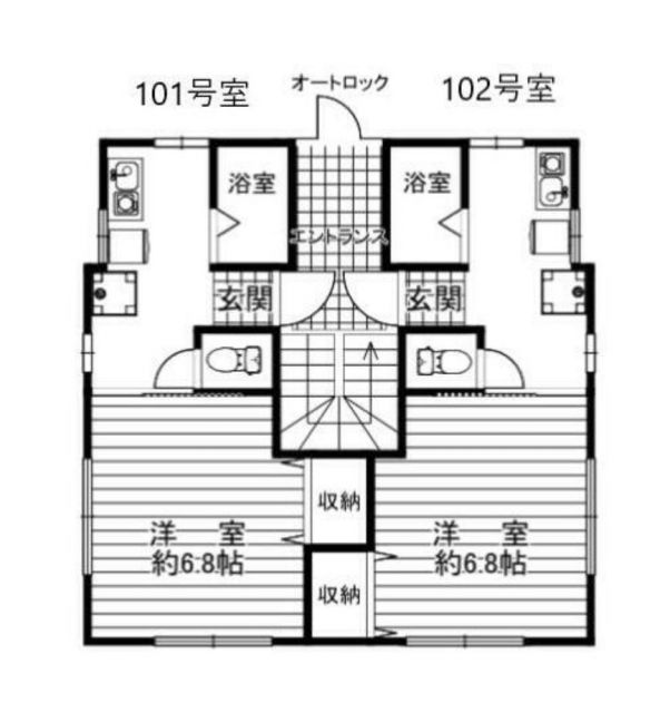 ヴィクトリーヒルズの間取り