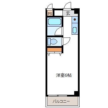 深谷市宿根のアパートの間取り