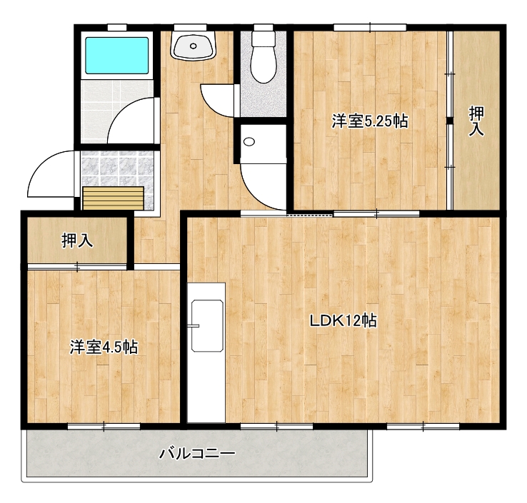 金剛第三住宅 213棟の間取り