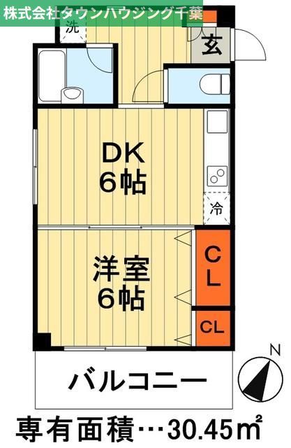 【ピスタ２１の間取り】