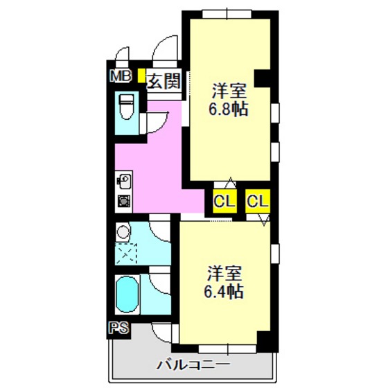 千代田シティハウスの間取り