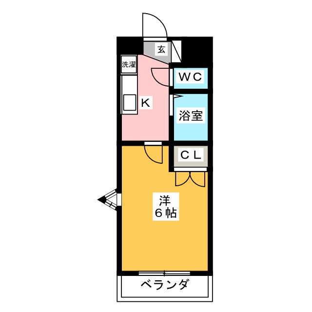 セントラルハイツ川名の間取り