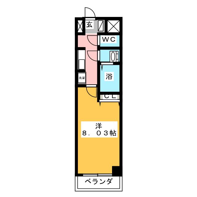 リュミエール東山田の間取り