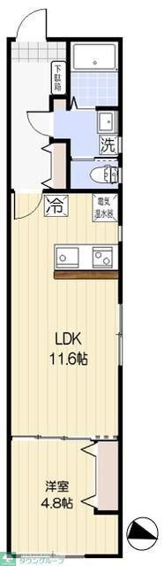 ザ・プレイス中馬込の間取り