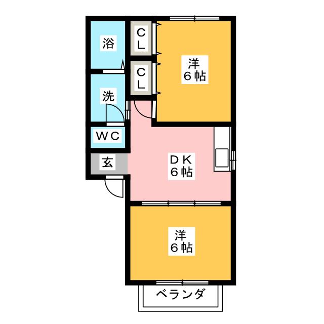 【ＡＢＩＴＡＳＨＩＯＮ　ＭＩＳＡＴＯの間取り】