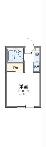 レオパレス湘南バードの間取り