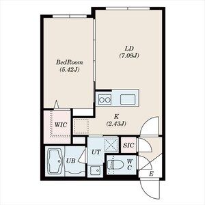 Ｓ－ＲＥＳＩＤＥＮＣＥ札幌東ａｓｔｒａｚｅの間取り