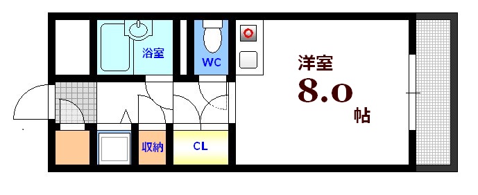 RX西広島の間取り