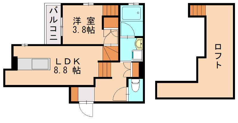 アルヴィータ日吉の間取り