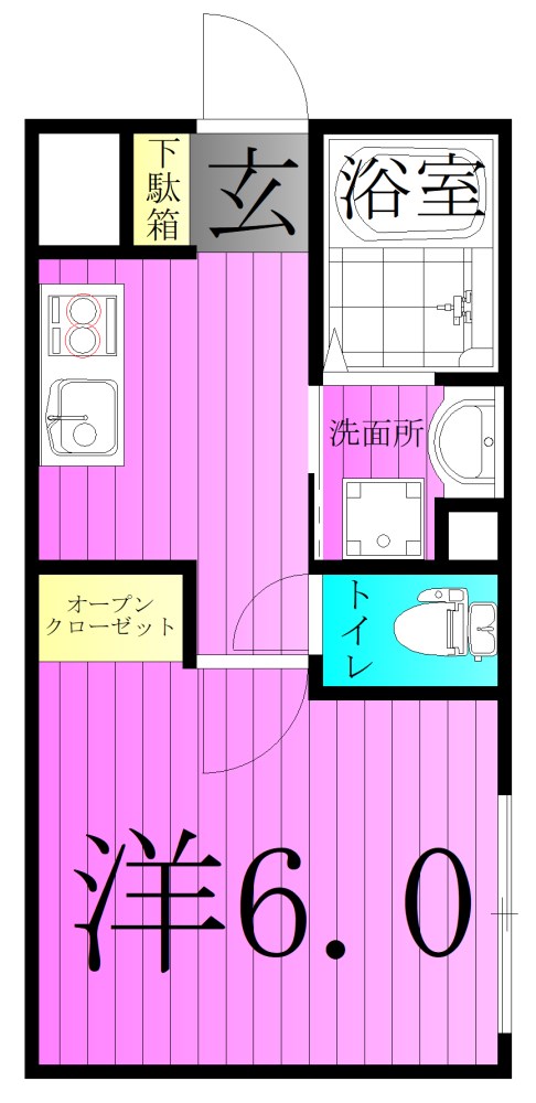 メゾンエテの間取り