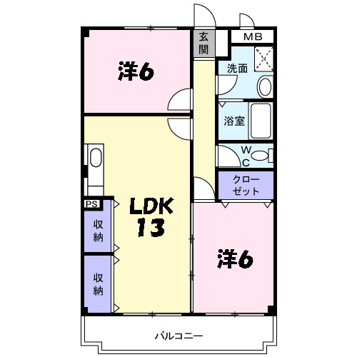 リッツジュンの間取り