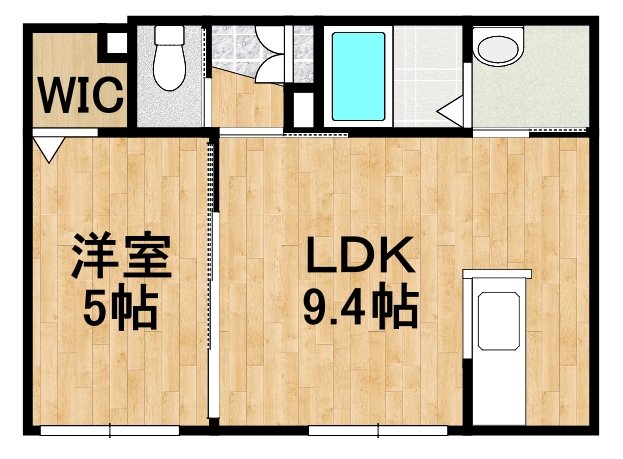 Ruhe Raum北栄の間取り