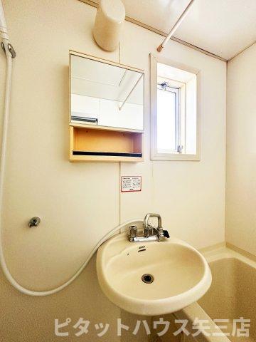 洗面設備　洗面所です