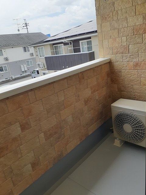 バルコニー　バルコニー付きです