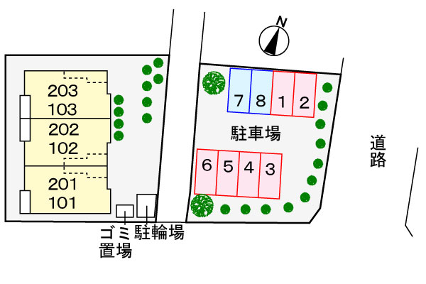駐車場　駐車場