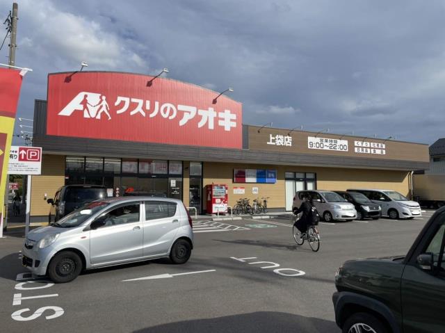 ドラックストア　クスリのアオキ上袋店（ドラッグストア）まで847m