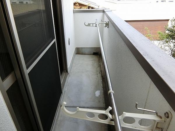 バルコニー　日当たり良好！