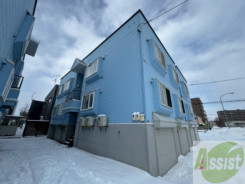 建物外観　札幌市北区百合が原５丁目「百合が原アベニューＣ棟」