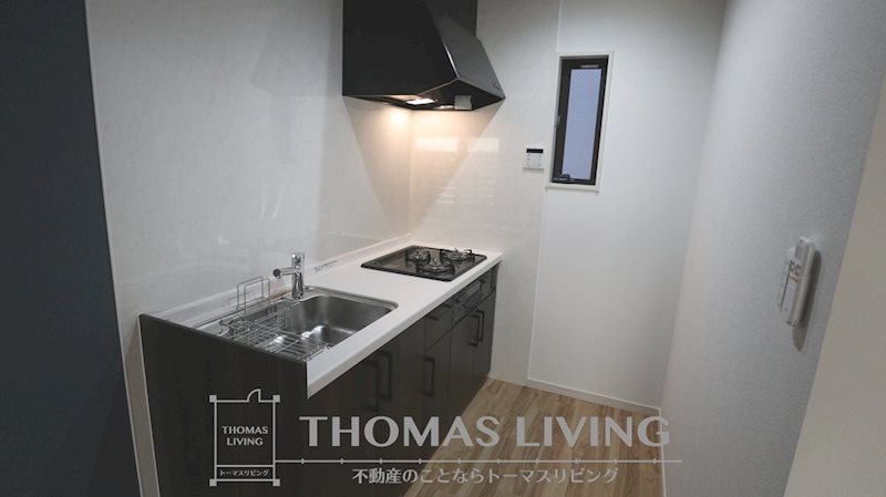 キッチン　工事中の写真です。