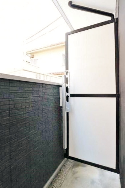 バルコニー　落ち着いた時間を過ごせるバルコニーです