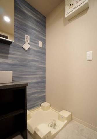 その他設備　もちろん室内洗濯機置き場です。