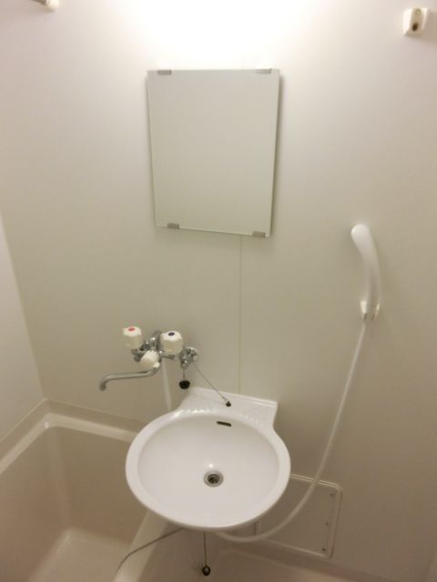 洗面設備　洗面所はこちらです