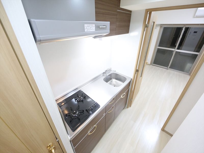 キッチン　システムキッチン　2口ガスコンロ