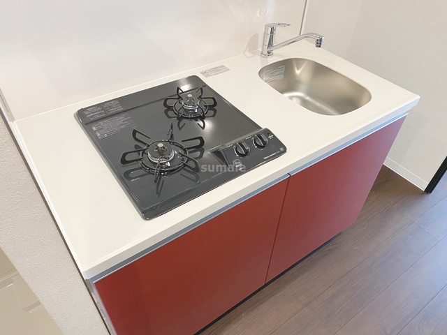 キッチン　2口ガスコンロ！