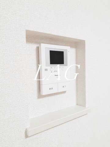 セキュリティ　モニター付インターホンです。