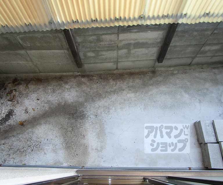 バルコニー　１０４号室の写真です。