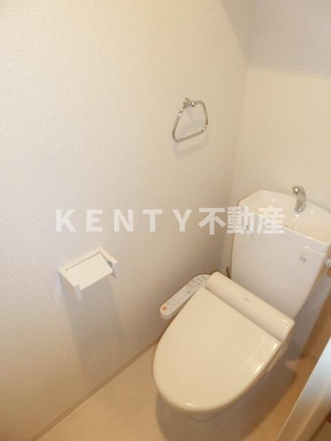 トイレ　ゆったりとした空間のトイレです