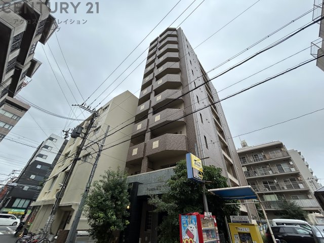建物外観　オートロック、エレベーター完備♪