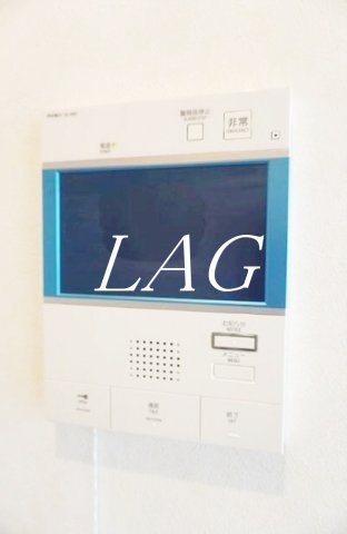 セキュリティ　モニター付きインターホンです。