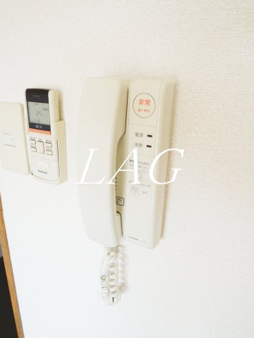 セキュリティ　インターフォンです。