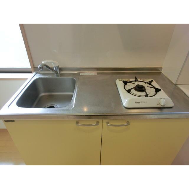 キッチン　ガスコンロ１口付