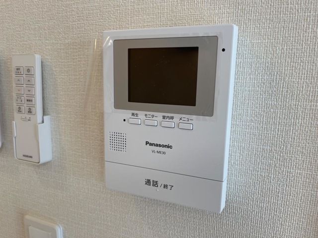 セキュリティ　モニター付き