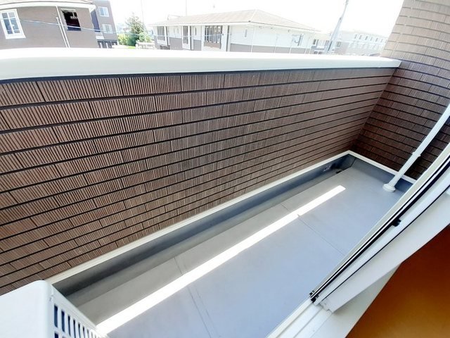 バルコニー　広々としたバルコニーです