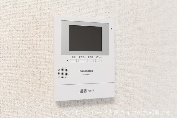 セキュリティ　※参考写真　同建築メーカー施工の同間取完成他物件のものです。